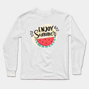 Enjoy Summer Long Sleeve T-Shirt